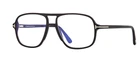 New Tom Ford TF5737-B 002 56MM Matte Black Blue Light Eyeglasses Frames Italy. Price: $227.64.