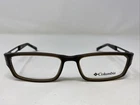 Columbia Kelso Mountain C02 53-17-140 Dark Brown Full Rim Eyeglasses Frame AC45 New. Price: $48.00.