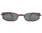 Easyflip Petite Eyeglasses Frames Mod O1074 Blue Red Clip Ons 46-18-130 New. Price: $66.53.