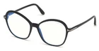 Tom Ford TF5577-B 001 Black Round Plastic Eyeglasses 55-17-140 Pre-owned. Price: $255.60.