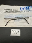 Silhouette 5227 40 6052 Titanium Brown Rimless Eyeglasses Frames 17 135 Austria Pre-owned. Price: $82.86.