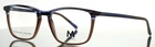 Morel Celadon BM11 Blue Brown Mens Rectangle Eyeglasses 55-19-145 B:40 New. Price: $64.99.