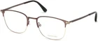 New Tom Ford Ft 5453 Eyeglasses 049 Light Brown Monocolor - Matte Dark. Price: $290.64.