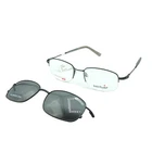 Easytwist Ct 131 Black Eyeglass Frames Polarized Clip On 54 19 140 New. Price: $88.40.
