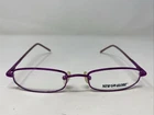 New Globe L5138 Purple 47-17-135 Metal Full Rim Eyeglasses Frame BU10. Price: $37.50.