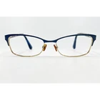 Kate Spade Laurianne Eyeglasses Womens Blue Gold Cat 52-16-140 Pre-owned. Price: $31.99.