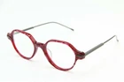 New Morgenthal Frederics Gotham 843 Purple Authentic Eyeglasses 47-18. Price: $102.00.