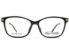 To Eighty Eyeglasses Frames Brianna Black Gold Square Crystals 53-18-135 New. Price: $42.33.