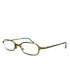L.a.eyeworks Eyeglasses Streb 433 Gold Rectangular Full Rim Frame 45 22 125 Mm New. Price: $79.98.