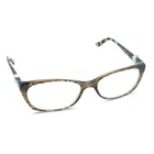 Versace 3164 991 Spotted Brown Black Cat Eyeglasses Frames 53-16 135 Italy Pre-owned. Price: $69.99.