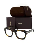 Tom Ford FT5872-B 055 Tortoise / Blue Block 48MM Eyeglasses TF5872 New. Price: $163.45.