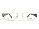 J.f. Rey Eyeglasses Frames JF2394 1220 White Turquoise Black Marble 52-17-125 New. Price: $249.99.