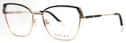 Yalea Zarifa VYA074 COL.0301 Black Gold Womens Butterfly Eyeglasses 54-17-135 New. Price: $69.99.