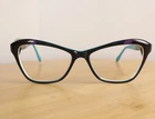 Vint & York Coquette C.VYBLM1 Eyeglasses 53-16-140 Purple Pizzazz Frames Only Pre-owned. Price: $33.99.