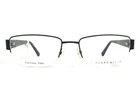 Perry Ellis Eyeglasses Frames PE384-2 Black Rectangle Half Rim 53-18-140 New. Price: $67.19.