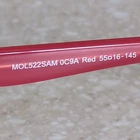 Love Moschino MOL522/SAM 0C9A Red Eyeglasses Frames 55-16-145 Pre-owned. Price: $29.99.