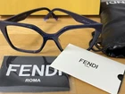 Fendi 50002I 090 Blue Authentic Frame(only) Eyeglasses 53-17-145MM New. Price: $185.00.