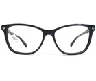 Longchamp Eyeglasses Frames LO2613 001 Black Cat Marble Arms 54-15-140 New. Price: $58.79.