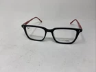 William Morris Eyewear LN50210 50/17/143 C3 Black Red Eyeglasses X932 New. Price: $74.80.