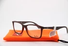New Ray-ban Rb 7047 5451 Matte Brown Authentic Eyeglasses 56-17. Price: $169.15.