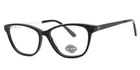 Harley Davidson HD0571 001 Black Cat Plastic Eyeglasses 52-14-145 New. Price: $99.60.