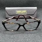 Kirkland Signature Coeur D'arlene KS773 Eyeglasses Frame Tort Flex 54-17-140 Vgc Pre-owned. Price: $22.00.