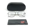 Ray-ban Eyeglasses Frames RB6440 2983 Black Silver Rectangle Full Rim 53-18-140 New. Price: $76.49.