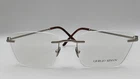 Gorgio Armani 5124 3045 Rimless Eyeglasses Frames 55-19-145 Authentic. New. Price: $250.00.