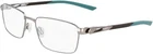 New Nike Rx Eyeglasses Frame Hard Case Nk 8140 050 Satin Pewter (54-17-140). Price: $69.99.
