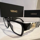 Versace Women Black Square Full Rim Eyeglasses Designer 3368-U GB1 53/17 140 New. Price: $180.00.
