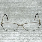 Stepper Origin Titanium Eyeglasses Frame SI-3146 54-13-135 Gold Maroon Full Rim Pre-owned. Price: $34.99.