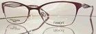 Flexon Lucille 505 Eyeglasses Plum New 54-17-140 Flexible Titanium Bridge. Price: $85.00.