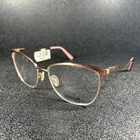 New Hollywood Sophia Loren Eyeglasses H03M Brushed Copper / Rose Gold 55-16-140. Price: $28.99.