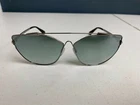 Tom Ford JACQUELYN-02 TF563 14X Cat Eye Silver Sunglasses Green Gradient Lenses New. Price: $64.95.
