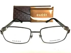 Gucci Men's Eyeglasses Frame Gg 1942 Tmc Shiny Gunmetal 55MM Rx New. Price: $249.99.