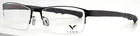 Ceo-v CV615 Gm Gunmetal Mens Rectangle Half Rim Eyeglasses 54-16-137 B:30 New. Price: $34.99.