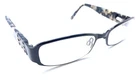Dakota D175 C1 Black White Metal Rectangle Eyeglasses Frames Italy 50-17 Women Pre-owned. Price: $59.99.