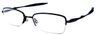 Oakley Sculpt 2.0 Polished Black Half Rim 50-18-139 Eyeglasses Frame Pre-owned. Price: $48.00.