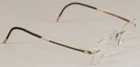 Silhoutte 5263 20 6062 Gold Tone Austria Glasses Titanium Frames Pre-owned. Price: $49.99.