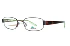 New Lacoste Brown Green Authentic Eyeglasses Rx 49-18-135. Price: $44.72.