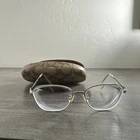 Coach Eyeglasses 5128 9001 Shiny Silver 54-17-140 Frames Only With Case Pre-owned. Price: $22.86.