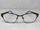 Occi Bonez Chiari C1 52-17-135 Coffee Brown Full Rim Eyeglasses Frame :137 New. Price: $40.50.