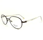 Konishi Eyeglasses Frames KF8427 C1 Antique Brown Ivory Marble Oval 51-20-140 New. Price: $49.94.