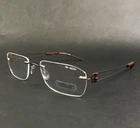 Silhouette Eyeglasses Frames 7755 40 6063 Elements Deep Brown Canyon 53-19-145 New. Price: $199.99.