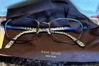 Kate Spade Kyla 0X26 1350003 Black & Blue Eyeglass Frame Only Women With Case Pre-owned. Price: $29.99.