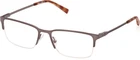 Timberland TB1799 013 Gunmetal Semi Rimless Eyeglasses Frame 55-18-145 New. Price: $91.60.