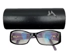 Prada Vpr 13F 3AX-1O1 Square Black Violet Eyeglasses Optical Frame 54-15-135 Pre-owned. Price: $98.90.