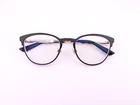 Gucci Eyeglasses, Frames Only, Gg 0134O 007 Black/gold, 52-19-140, Metal, Italy Pre-owned. Price: $119.99.