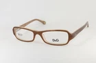 D&g Dolce Gabbana Dg 1201 1765 Brown Pearl 50-16-135 Frames Flex Hinges W17 New. Price: $42.99.