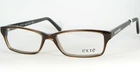 Exte EX16 557 Brown /grey Eyeglasses Plastic Frame 51-15-140MM Italy New. Price: $80.99.